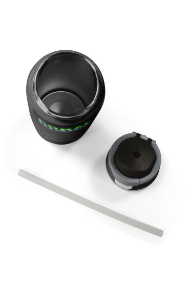 Coral High Siyah Drone Desenli Pipetli ve Direkt İçim Çelik Termos 800 ml 38551 - 8