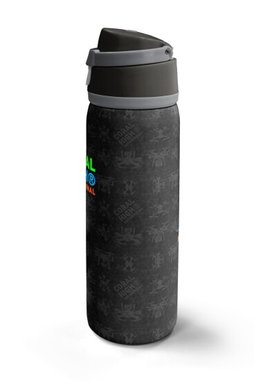 Coral High Siyah Drone Desenli Pipetli ve Direkt İçim Çelik Termos 800 ml 38551 - 5