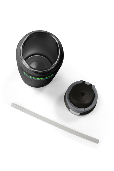 Coral High Siyah Drone Desenli Pipetli ve Direkt İçim Çelik Termos 800 ml 38551 - 8