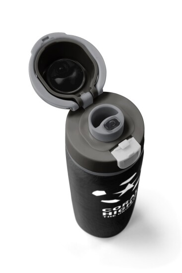Coral High Siyah Futbol Desenli Pipetli ve Direkt İçim Çelik Termos 800 ml 38558 - 7
