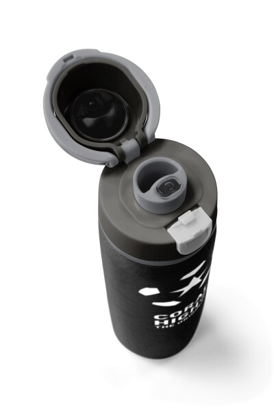 Coral High Siyah Futbol Desenli Pipetli ve Direkt İçim Çelik Termos 800 ml 38558 - 7