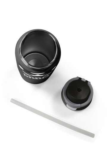 Coral High Siyah Futbol Desenli Pipetli ve Direkt İçim Çelik Termos 800 ml 38558 - 8