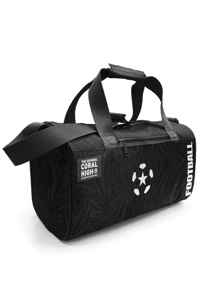 Coral High Siyah Futbol Desenli Spor Çantası 27535 - 1