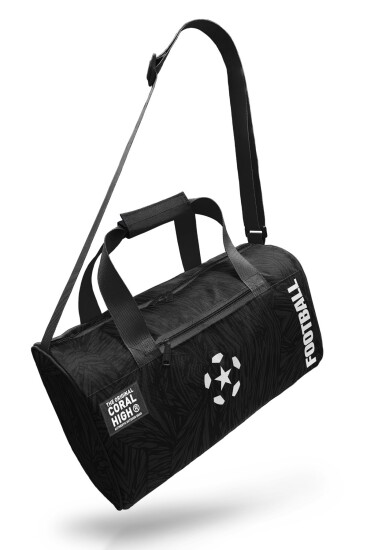 Coral High Siyah Futbol Desenli Spor Çantası 27535 - 7
