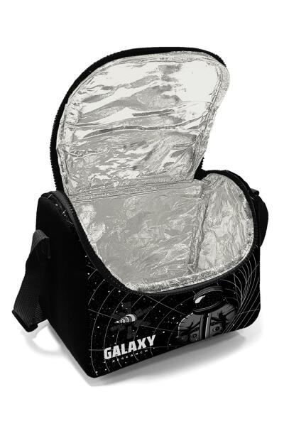 Coral High Siyah Galaxy Desenli 3’lü Okul Çanta Seti SET0123644 - 7