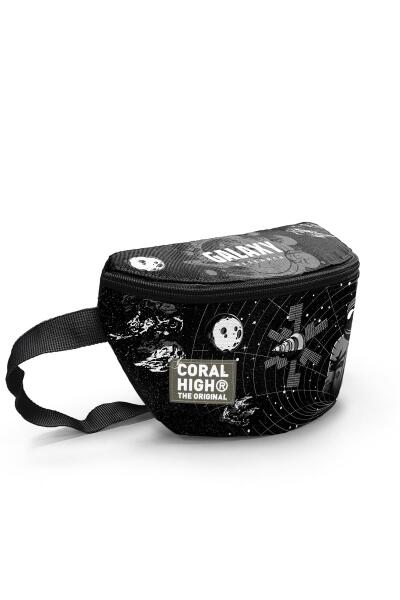 Coral High Siyah Galaxy Desenli Bel Çantası 11552 - 3