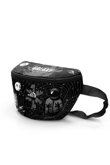 Coral High Siyah Galaxy Desenli Bel Çantası 11552 - 5