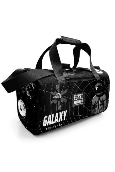 Coral High Siyah Galaxy Desenli Spor Çantası 27526 - Coral High