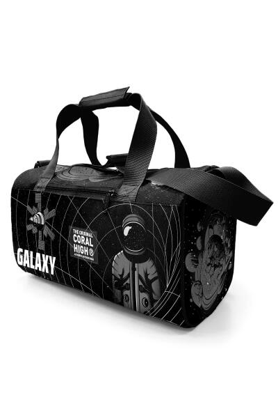 Coral High Siyah Galaxy Desenli Spor Çantası 27526 - 10