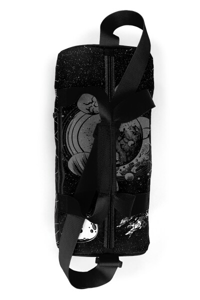 Coral High Siyah Galaxy Desenli Spor Çantası 27526 - 5