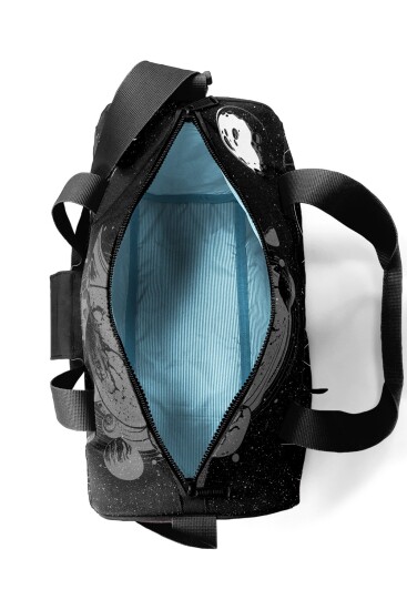 Coral High Siyah Galaxy Desenli Spor Çantası 27526 - 7