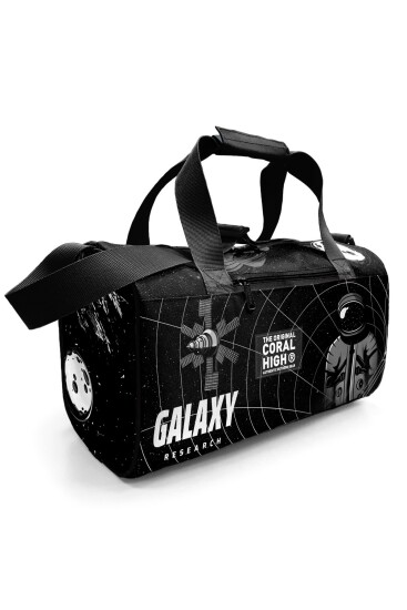 Coral High Siyah Galaxy Desenli Spor Çantası 27526 - Coral High