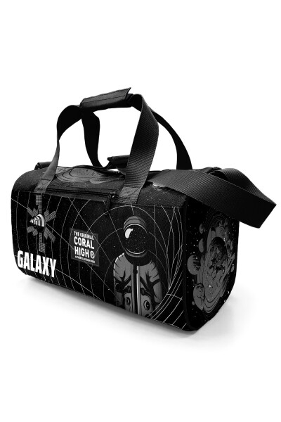 Coral High Siyah Galaxy Desenli Spor Çantası 27526 - 3
