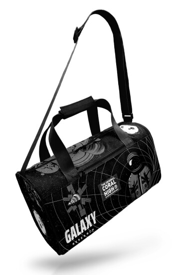 Coral High Siyah Galaxy Desenli Spor Çantası 27526 - 8