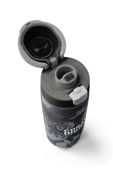 Coral High Siyah Gri Desenli Pipetli ve Direkt İçim Çelik Termos 800 ml 38577 - 7