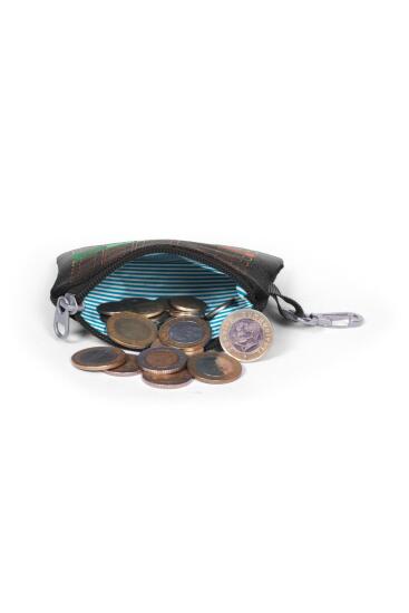 Coral High Siyah Gri Gamer Desenli Bozuk Para Çantası 21909 - 4