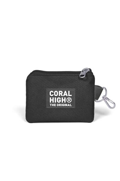 Coral High Siyah Gri Gamer Desenli Bozuk Para Çantası 21909 - 2