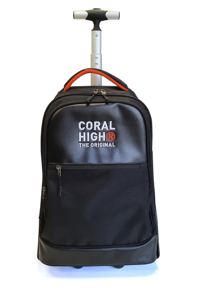 Coral High Siyah İki Kademeli Çekçekli Çanta 23256 - 3