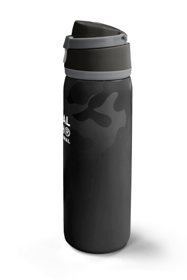 Coral High Siyah Kamuflaj Desenli Pipetli ve Direkt İçim Çelik Termos 800 ml 38516 - 5
