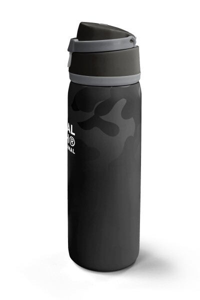 Coral High Siyah Kamuflaj Desenli Pipetli ve Direkt İçim Çelik Termos 800 ml 38516 - 5