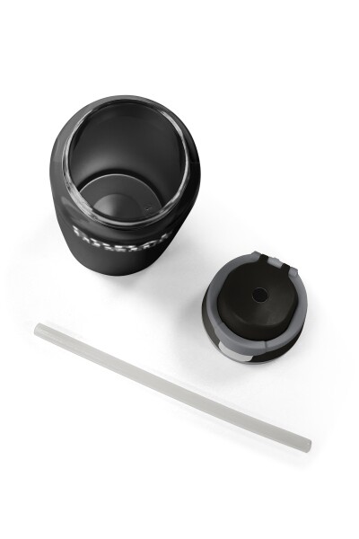 Coral High Siyah Kamuflaj Desenli Pipetli ve Direkt İçim Çelik Termos 800 ml 38516 - 8