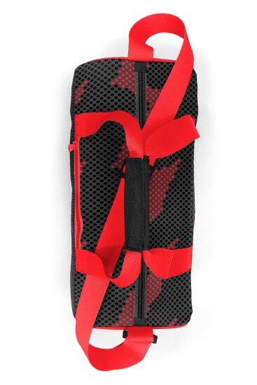 Coral High Siyah Kırmızı Desenli Spor Çantası 27555 - 5