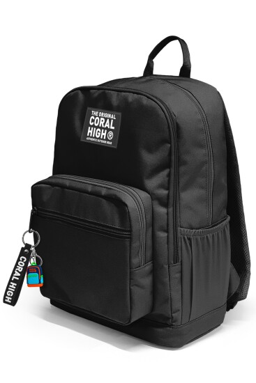 Coral High Siyah Okul Sırt Çantası 33240 - 7