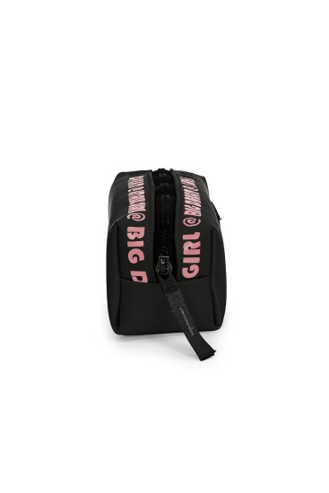 Coral High Siyah Pembe Kalem Çantası 21010 - 5