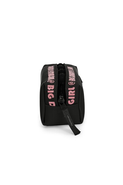 Coral High Siyah Pembe Kalem Çantası 21010 - 5