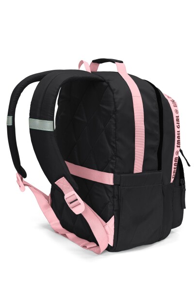 Coral High Siyah Pembe Okul Sırt Çantası 24410 - 3