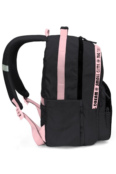Coral High Siyah Pembe Okul Sırt Çantası 24410 - 5