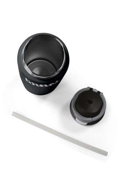 Coral High Siyah Pipetli ve Direkt İçim Çelik Termos 800 ml 38518 - 8