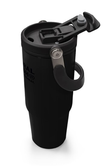 Coral High Siyah Pipetli ve Direkt İçim Çelik Termos 900 ml 38750 - 3