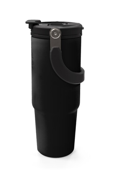 Coral High Siyah Pipetli ve Direkt İçim Çelik Termos 900 ml 38750 - 5