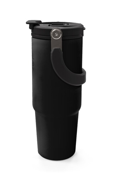 Coral High Siyah Pipetli ve Direkt İçim Çelik Termos 900 ml 38750 - 5