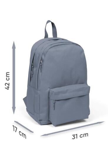 Coral High Siyah Üç Bölmeli Sırt Çantası 23161 - 4