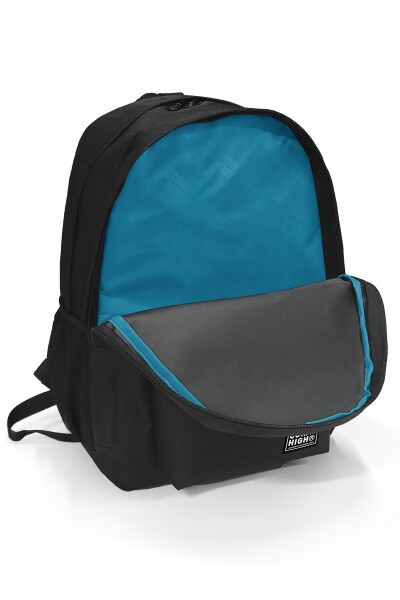 Coral High Siyah Üç Bölmeli Sırt Çantası 23161 - 5