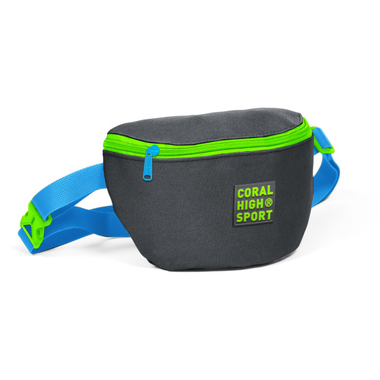 Coral High Sport Koyu Gri Bel Çantası 22606 - 3