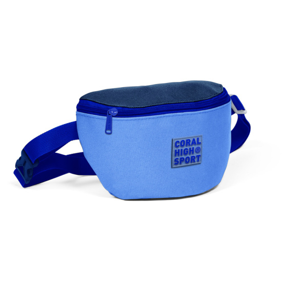 Coral High Sport Derin Mavi Saks Lacivert İki Bölmeli Bel Çantası 22607 - 3