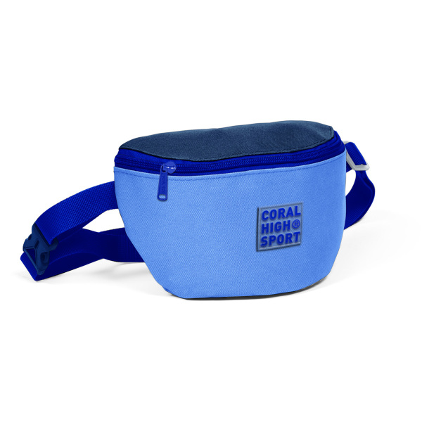 Coral High Sport Derin Mavi Saks Lacivert İki Bölmeli Bel Çantası 22607 - 3