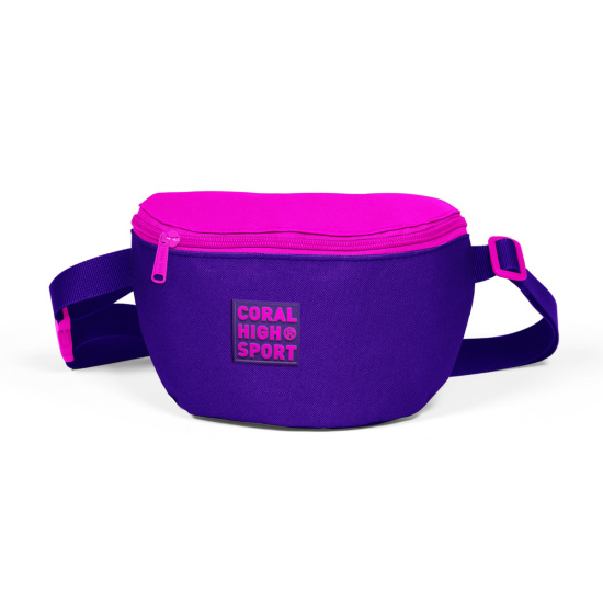Coral High Sport Mor Pembe İki Bölmeli Bel Çantası 22609 