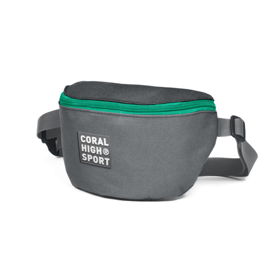 Coral High Sport Gri İki Bölmeli Bel Çantası 22611 - 2