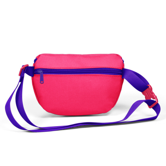 Coral High Sport Neon Mercan Mor İki Bölmeli Bel Çantası 22612 - 4