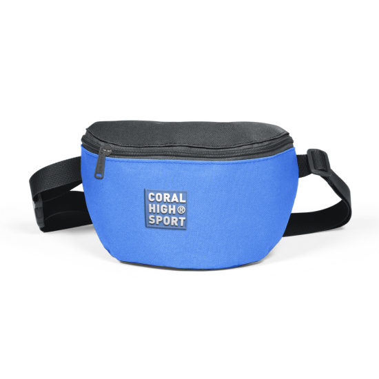 Coral High Sport Derin Mavi Koyu Gri İki Bölmeli Bel Çantası 22621 