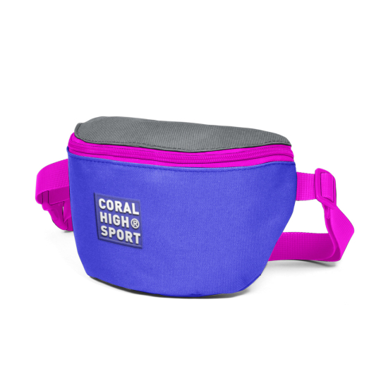 Coral High Sport Lavanta Gri İki Bölmeli Bel Çantası 22622 - 2