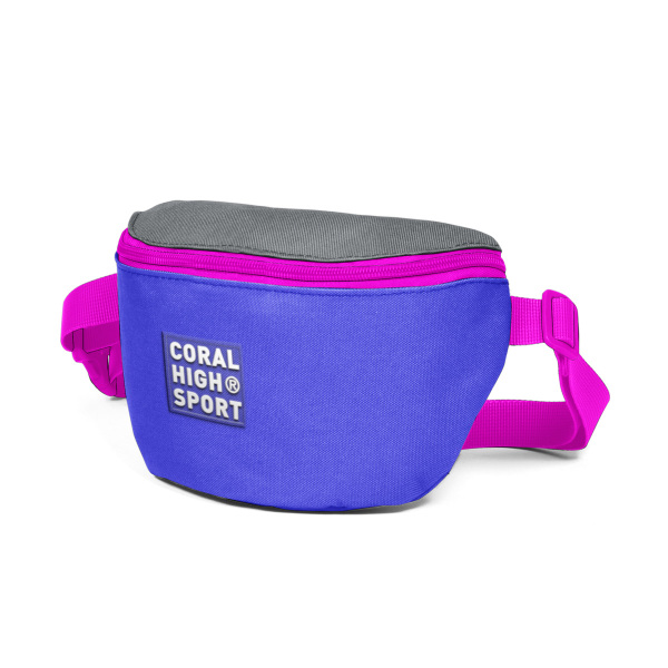 Coral High Sport Lavanta Gri İki Bölmeli Bel Çantası 22622 - 2