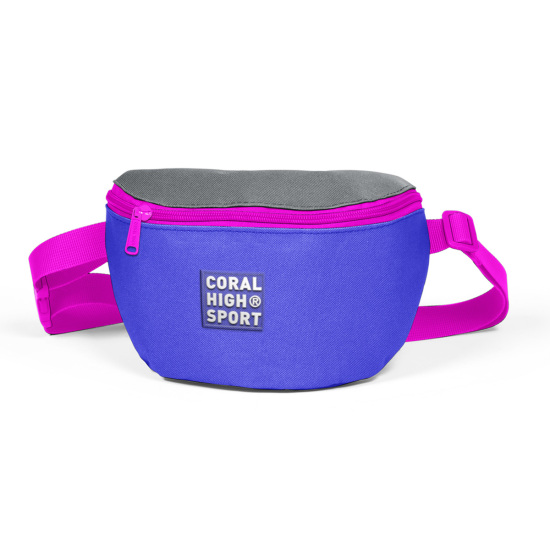 Coral High Sport Lavanta Gri İki Bölmeli Bel Çantası 22622 - Coral High Sport