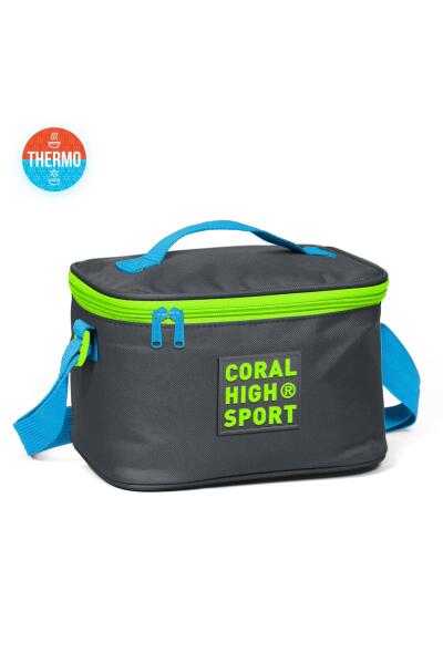 Coral High Sport Koyu Gri Thermo Beslenme Çantası 22802 - 1