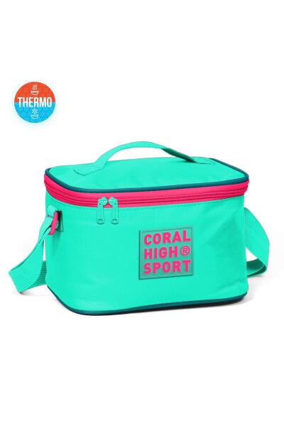 Coral High Sport Su Yeşili Çivit Thermo Beslenme Çantası 22804 - 1