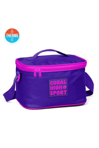 Coral High Sport Mor Pembe Thermo Beslenme Çantası 22805 - 1